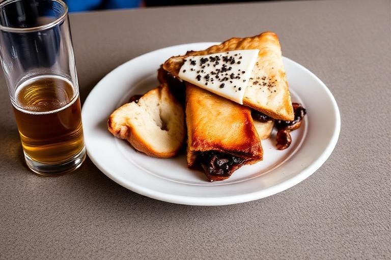 Representative czech tavern food for Lokál Dlouhááá