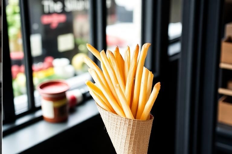 Representative frites food for Vleminckx Sausmeesters