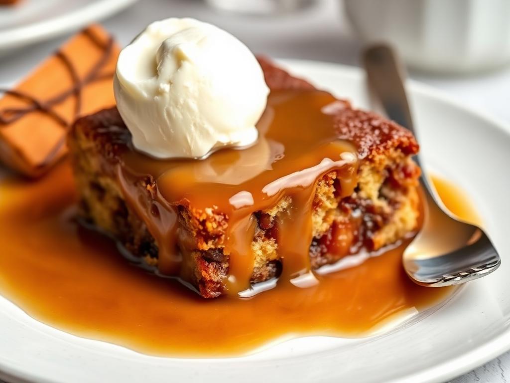 Sticky toffee pudding
