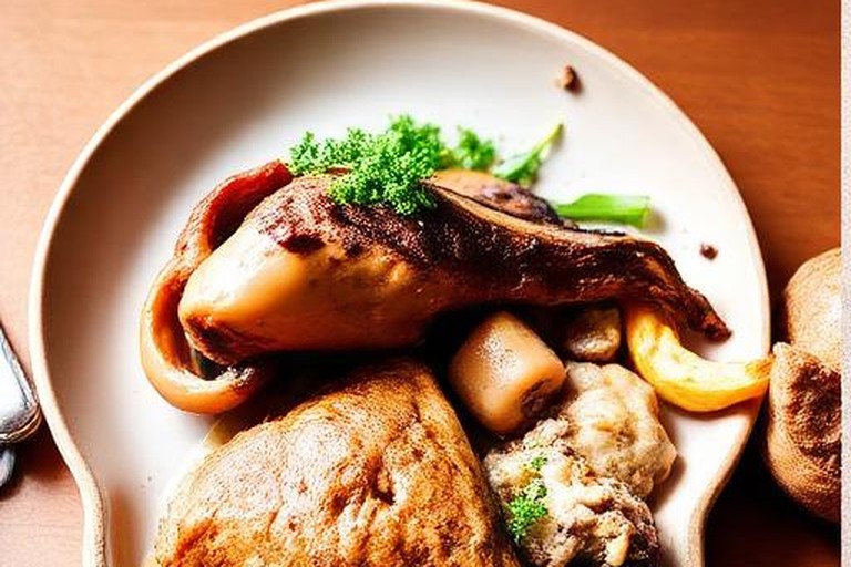 Representative french / basque food for Chez L'Ami Jean