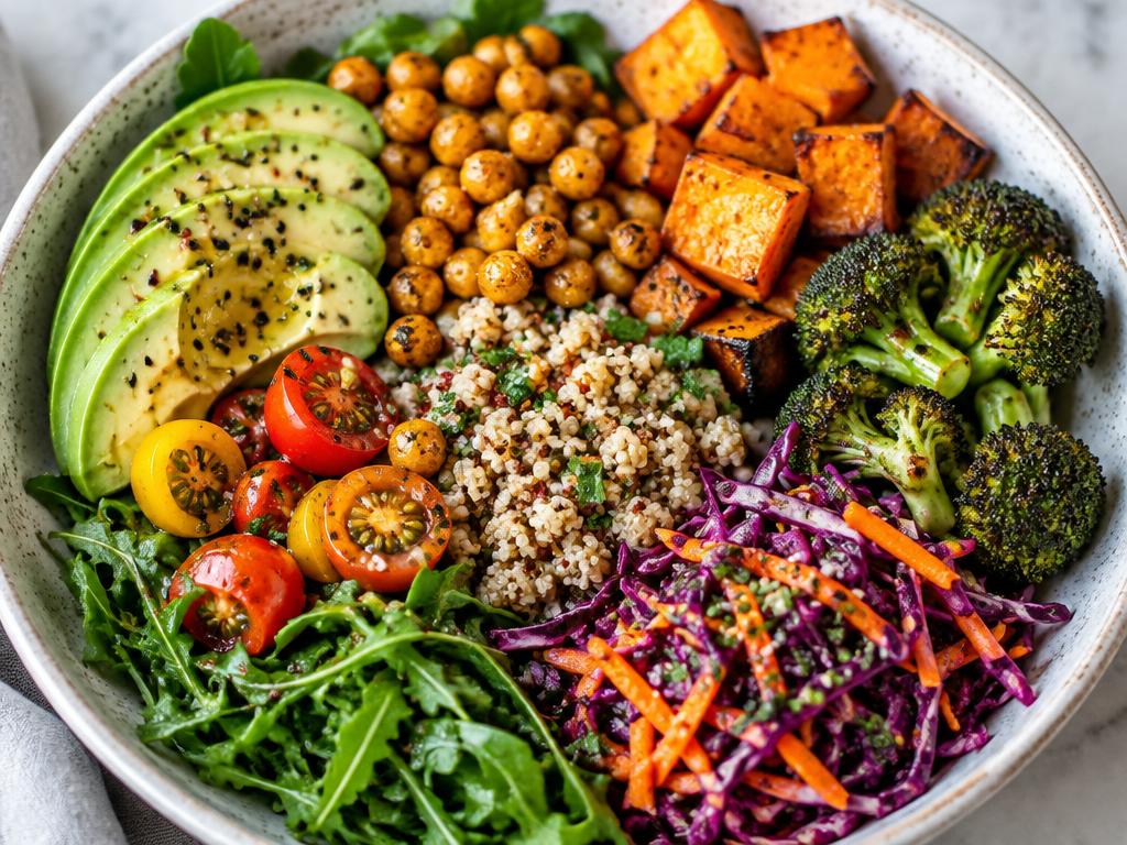 Representative vegetarian / vegan food for Avocado