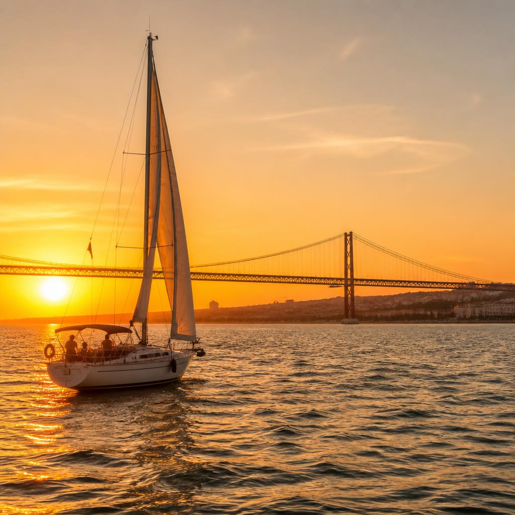 Sunset Tagus River Cruise