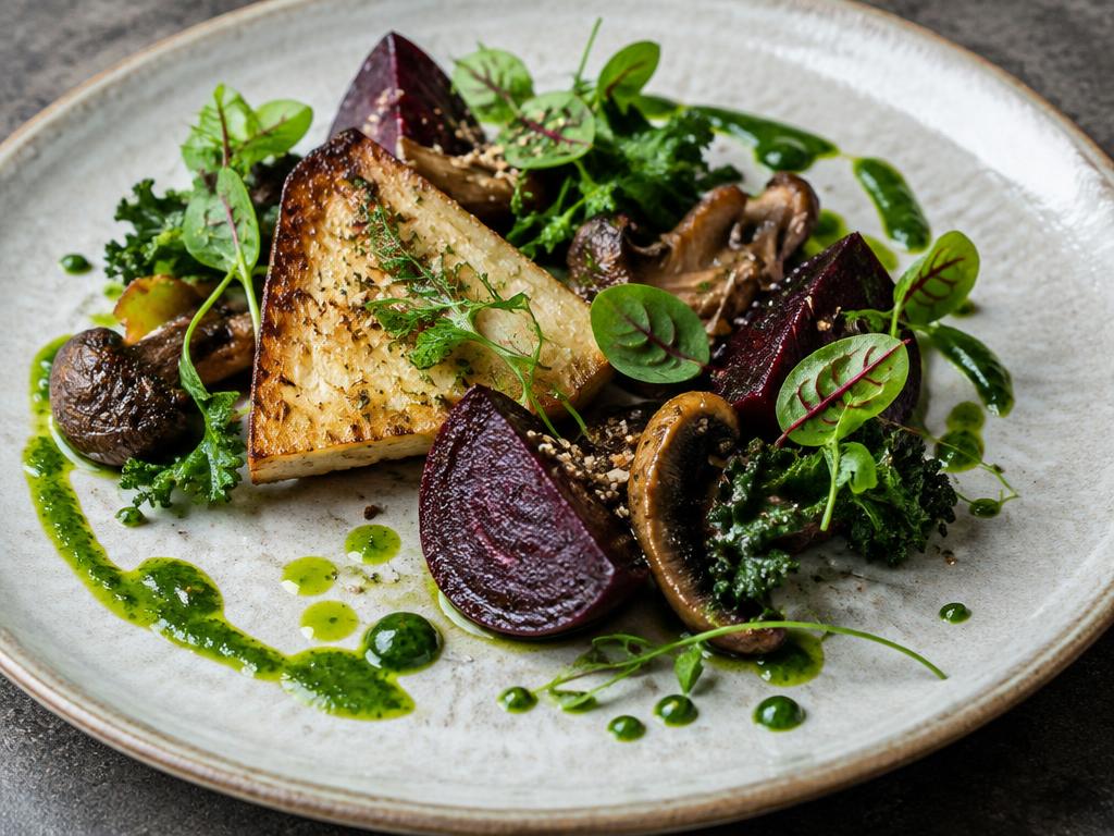Representative vegan food for Meatless District