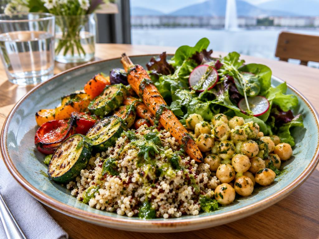 Representative vegetarian food for Le Rado