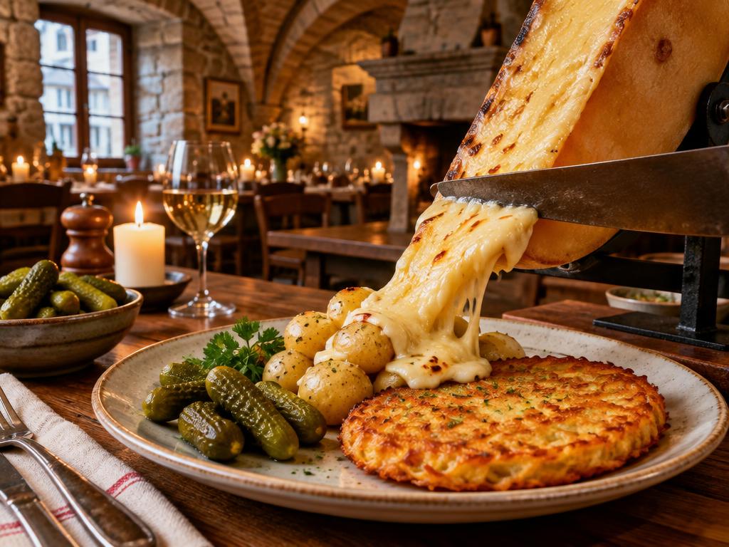 Representative swiss classic food for Les Armures