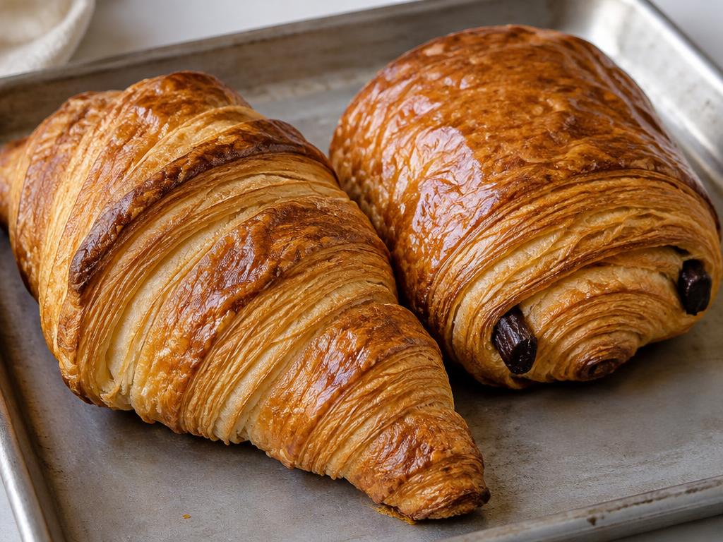 Croissant & pain au chocolat