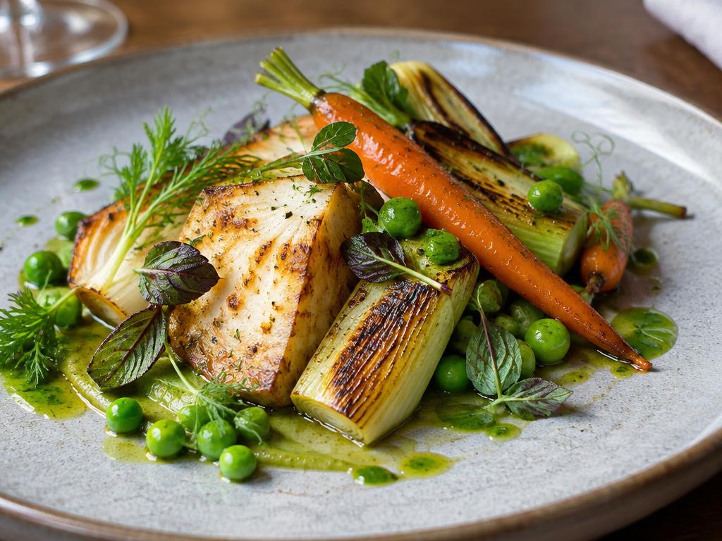 Representative modern swiss / european food for Neue Taverne