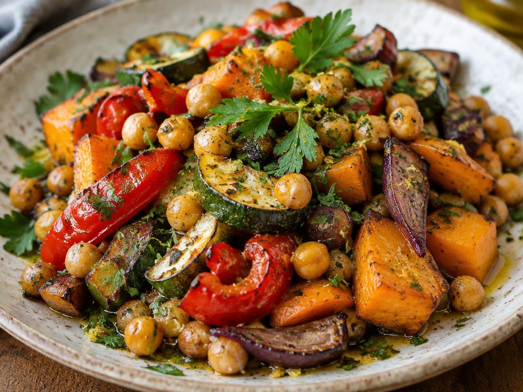 Representative vegetarian / vegan food for Da Terra
