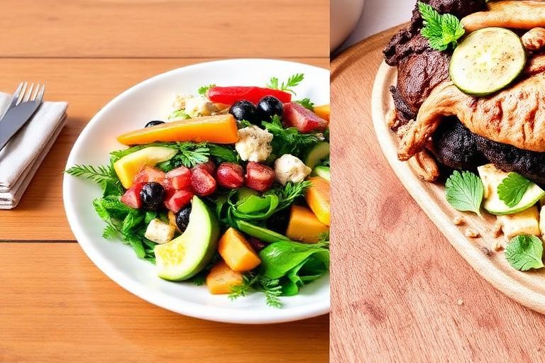 Representative vegetarian / vegan food for Avocado