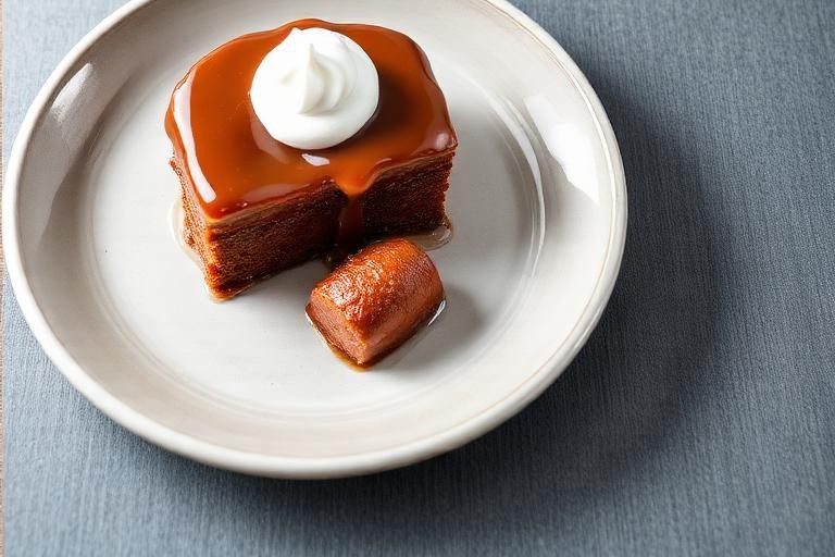 Sticky toffee pudding