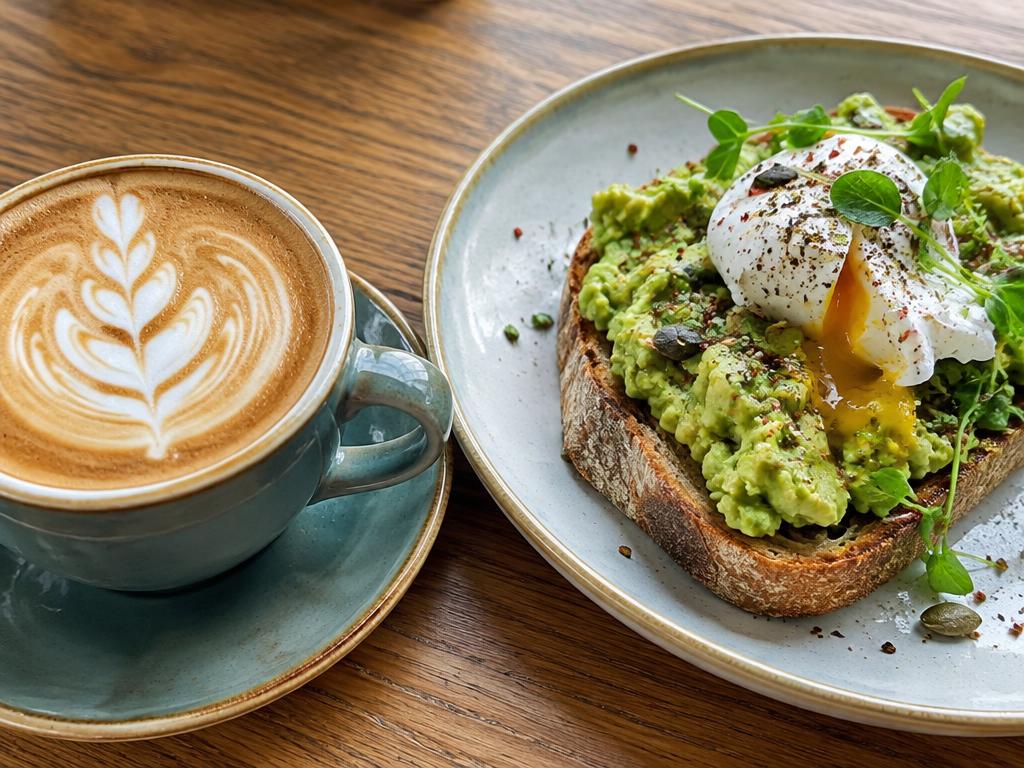 Representative coffee / brunch food for 3fe