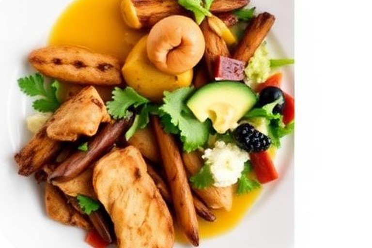 Representative modern austrian food for Steirereck