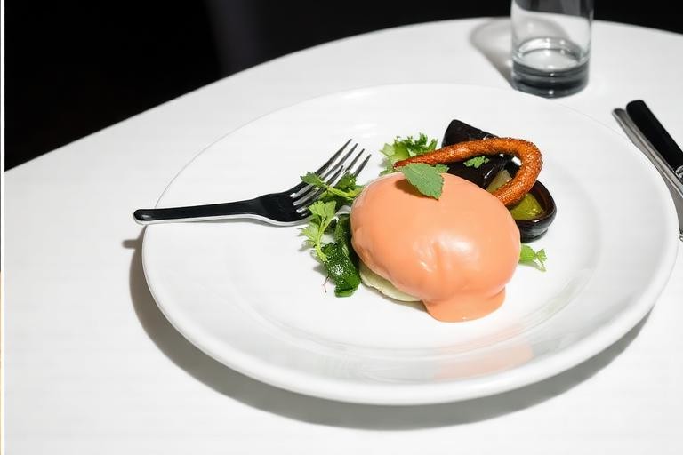 Representative french / contemporary food for Le Chat-Botté