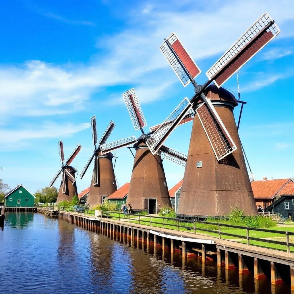 Zaanse Schans Windmills Day Trip