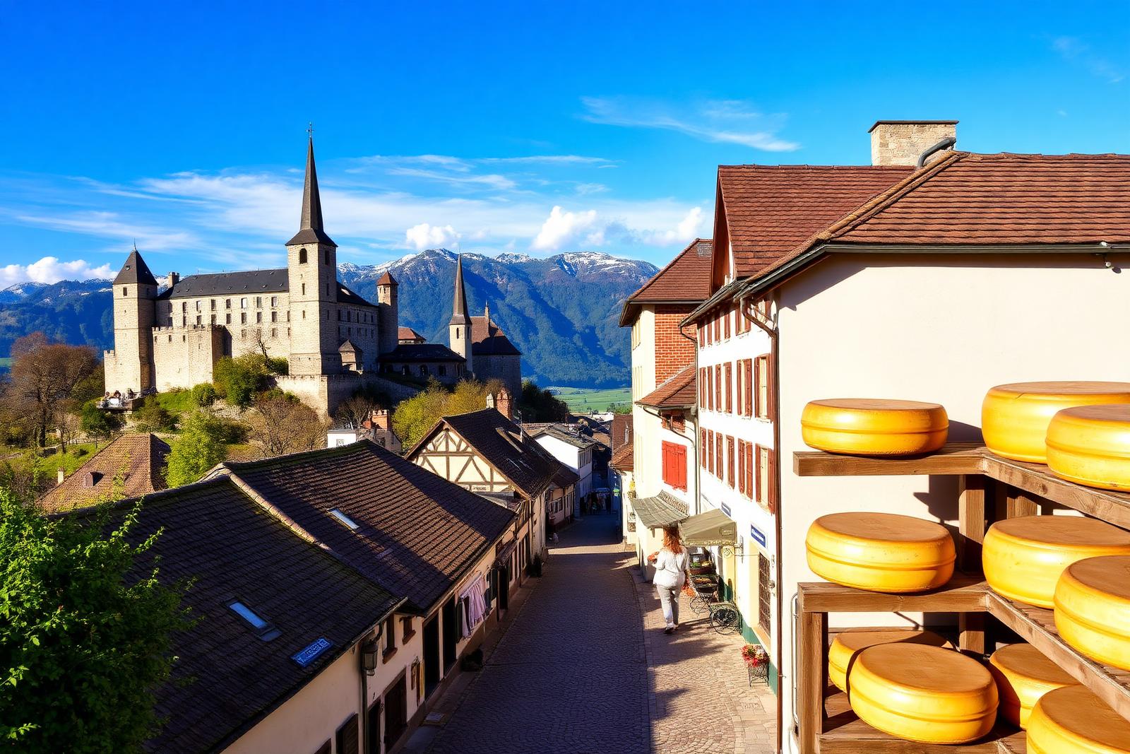 Gruyères Cheese & Chocolate Day Tour