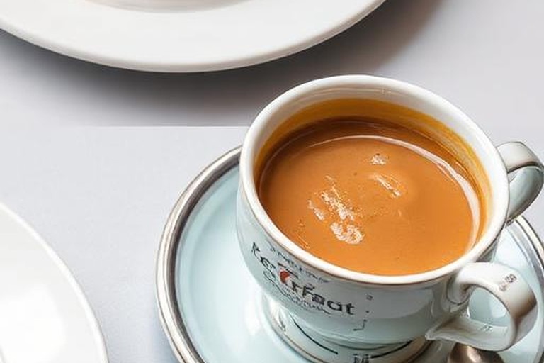 Greek coffee & bougatsa