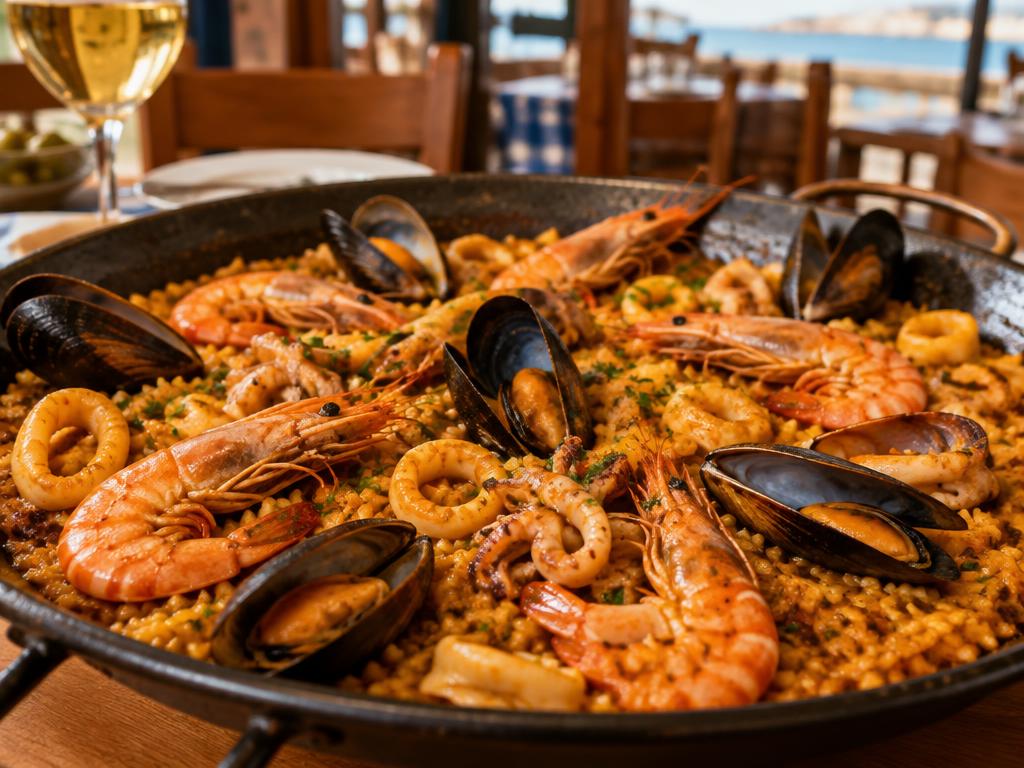 Representative seafood & catalan food for Can Solé