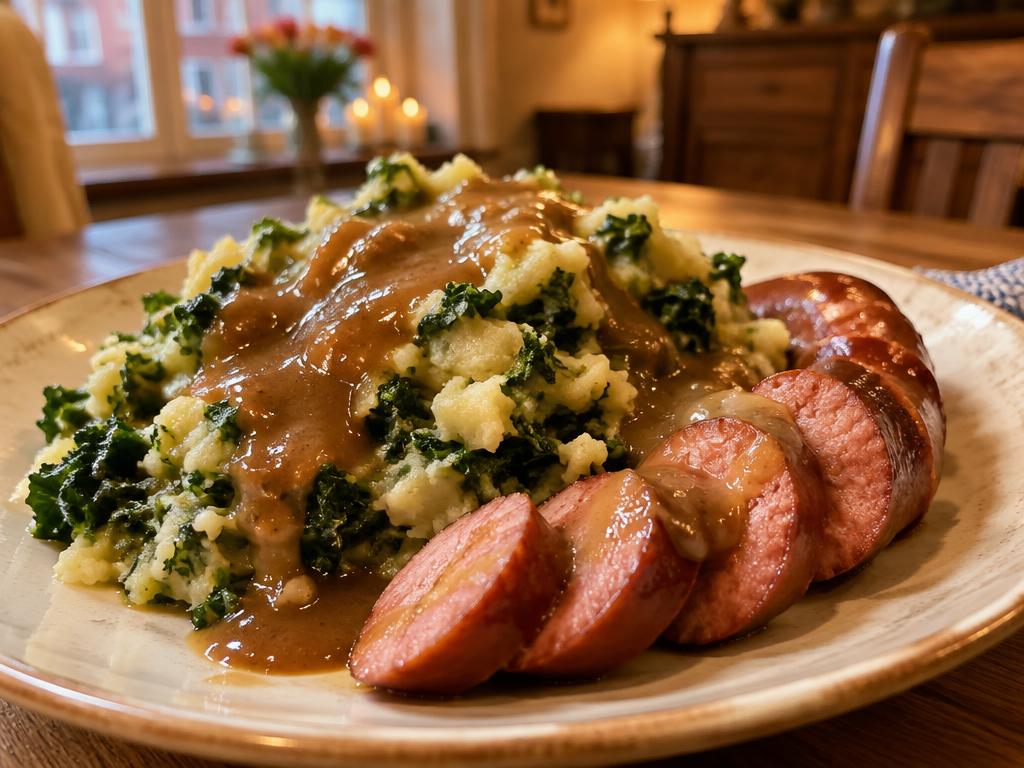 Representative dutch home cooking food for Moeders