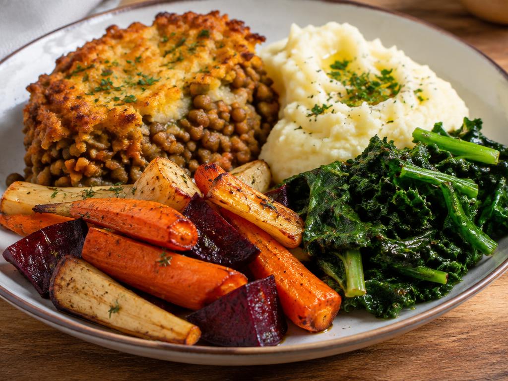 Representative vegetarian / vegan food for Cornucopia