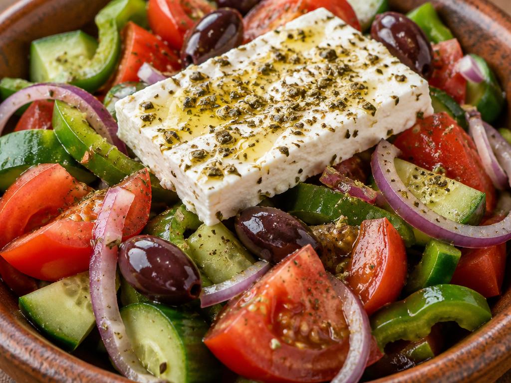 Greek salad (horiatiki)