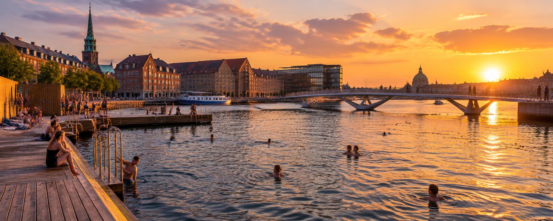 Slotsholmen, Christianshavn & the harbour — Copenhagen