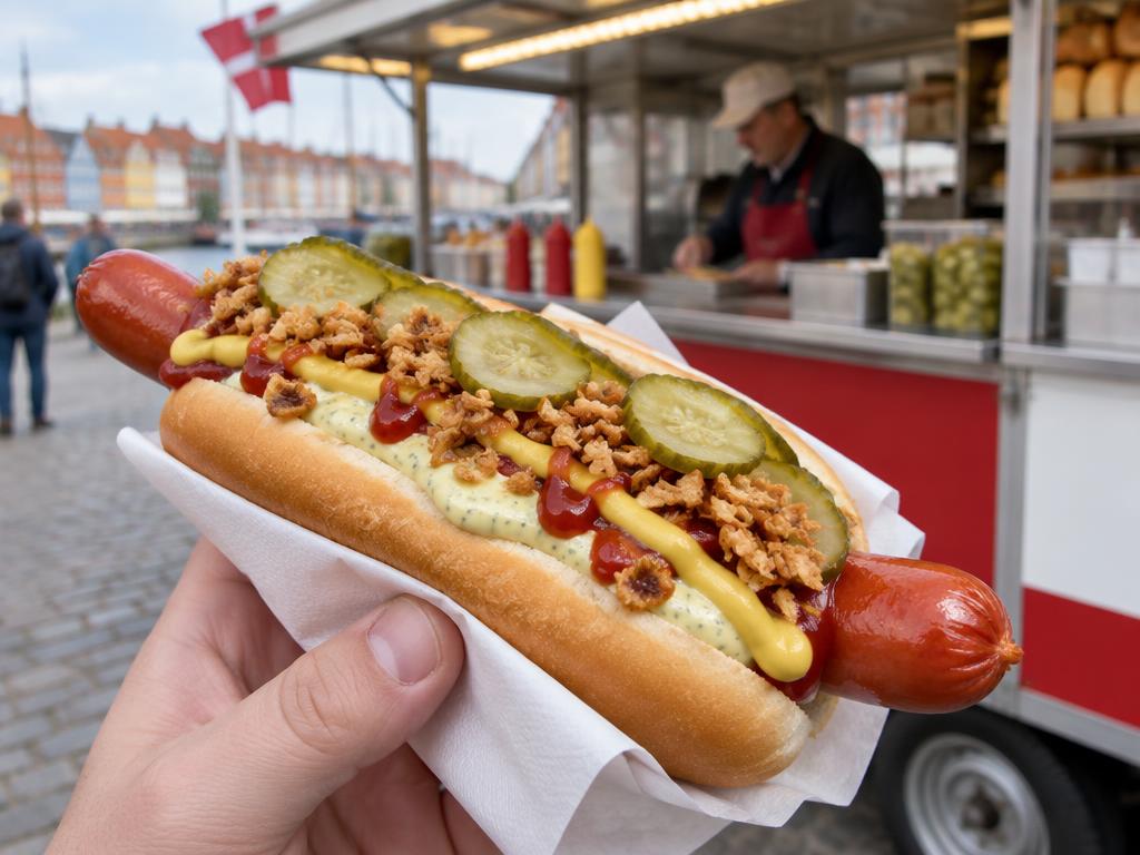 Danish hot dog (pølse)