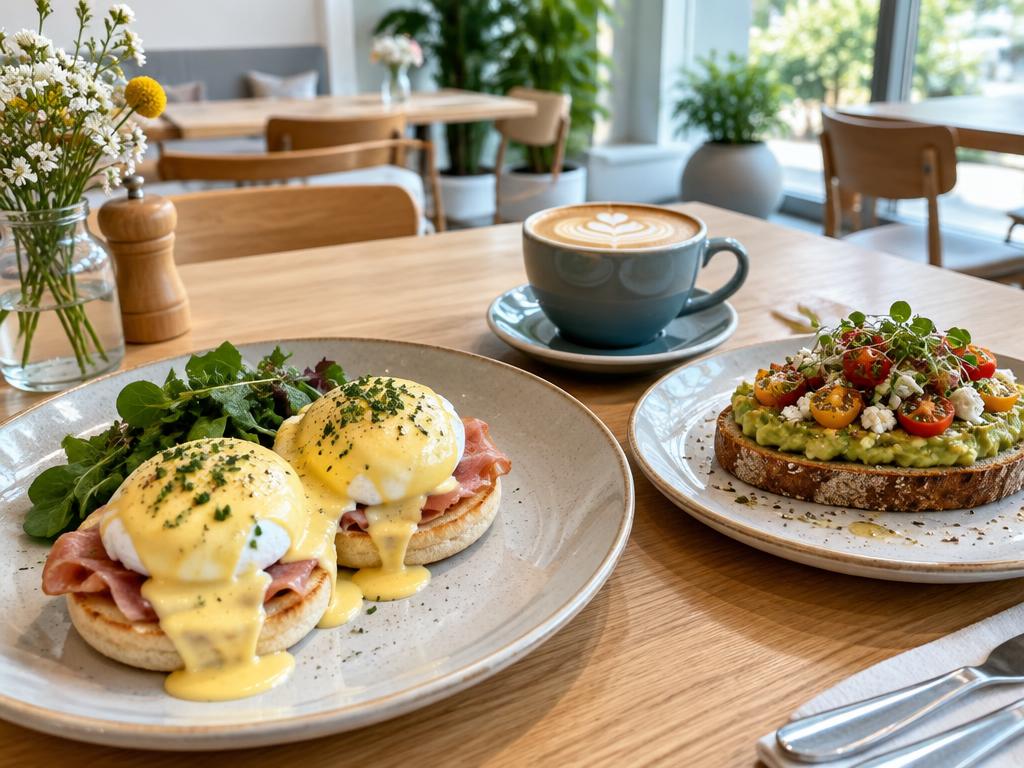 Representative all-day brunch café food for Loudons