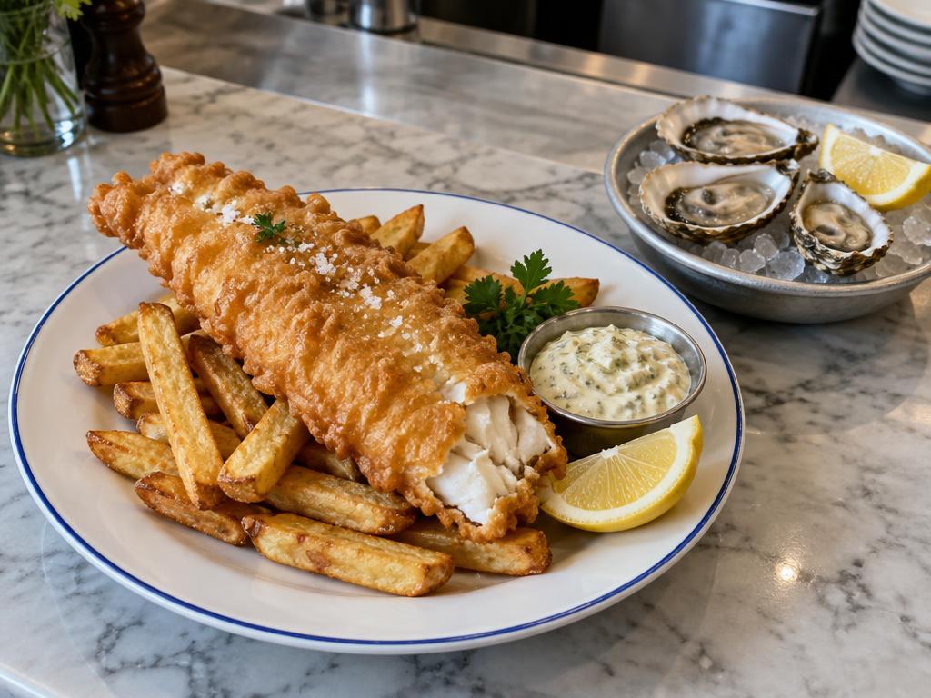 Representative seafood restaurant & fishmonger food for Fiskeriet Youngstorget
