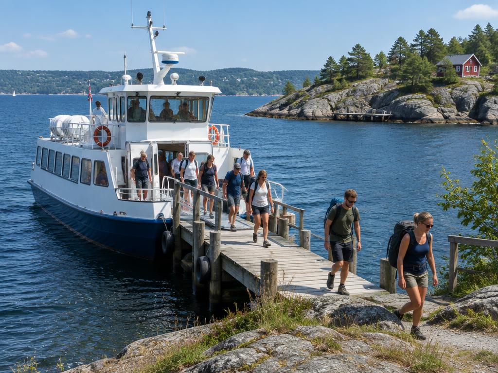 Island Hopping by Public Ferry