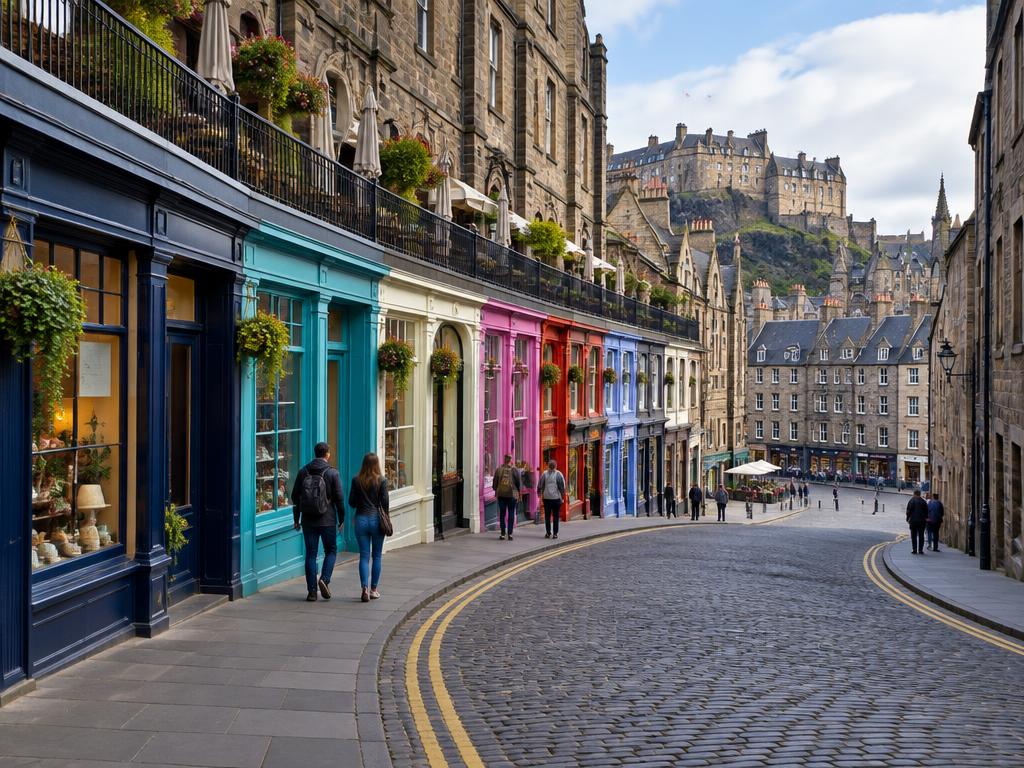 Victoria Street, Grassmarket & Greyfriars